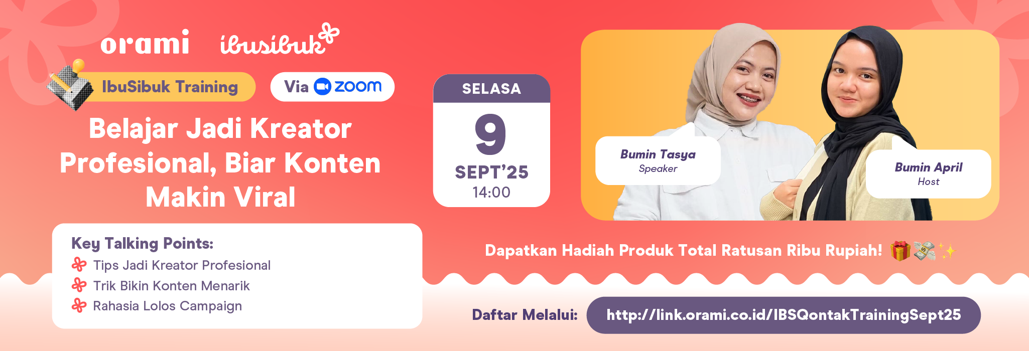 Online Training: Belajar Jadi Kreator Profesional, Biar Konten Makin ...