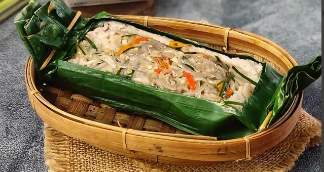 Resep Nasi Bakar Cumi Sambal Matah